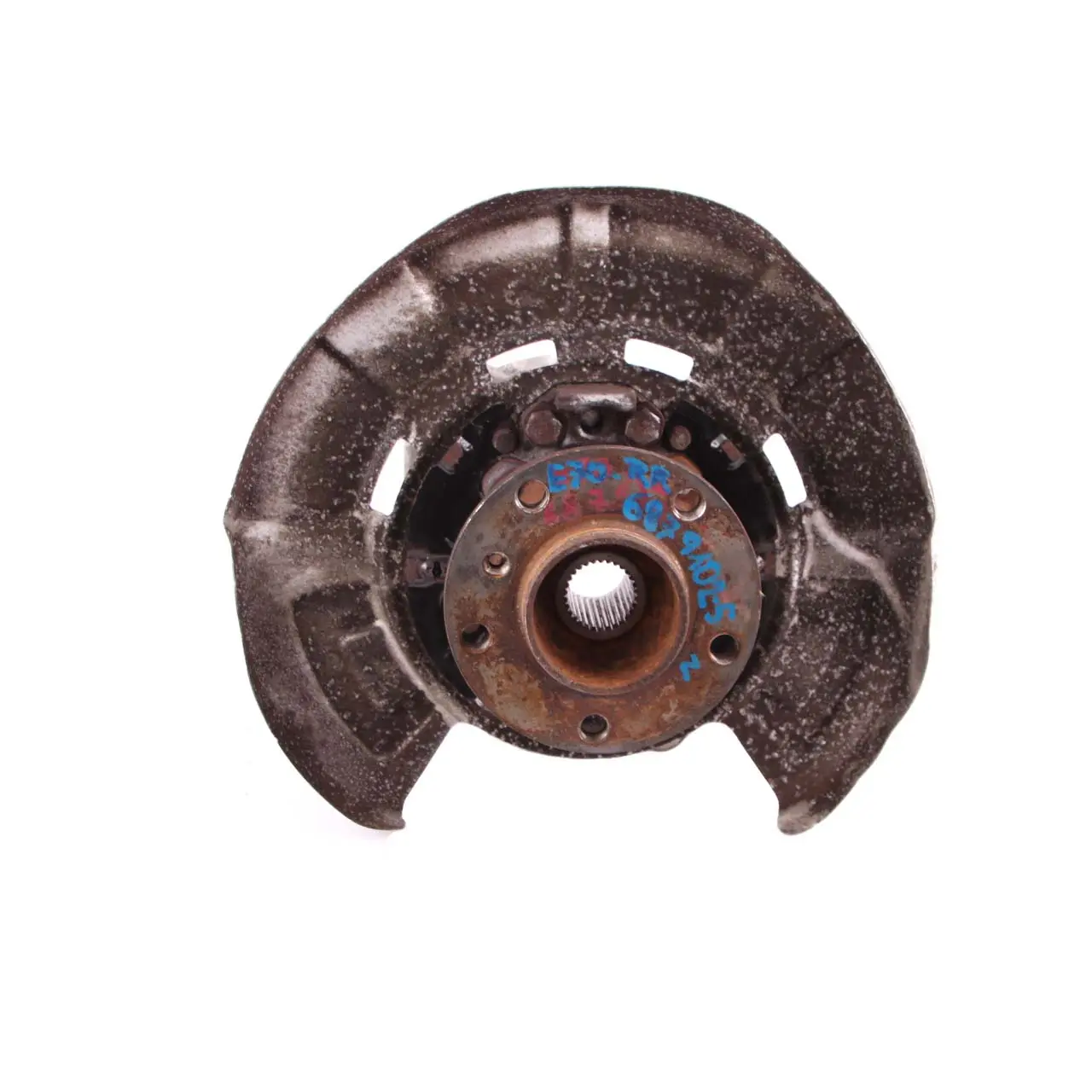 BMW X5 E70 Radträger hinten rechts Aufhängung Lagerhalterung Nabe 6879102