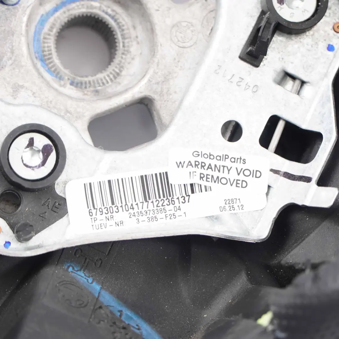 NUEVO Volante de cuero negro M Tricolored Hilos 6793031 para BMW X3 F25 X4 F26 con número de pieza 6879173 BMW X3 F25 X4 F26 NUEVO Volante de cuero negro M Tricolored Hilos 6793031 - SKU 6879173-1 - Número de pieza 6879173