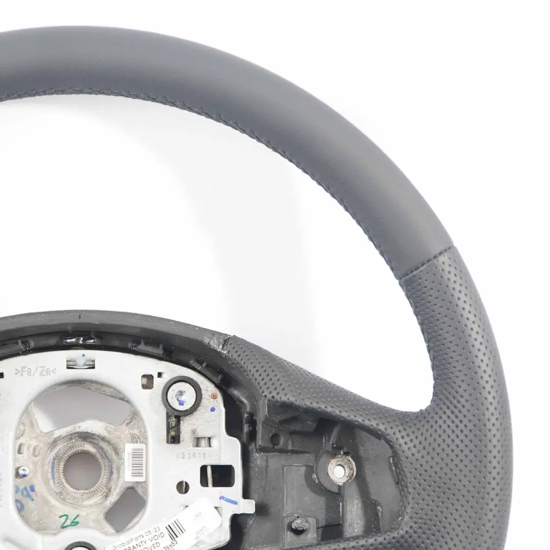 BMW X3 F25 X4 F26 NEW Black Leather Steering Wheel Black Threads 6793031 - SKU 6879173-2 - Part number 6879173