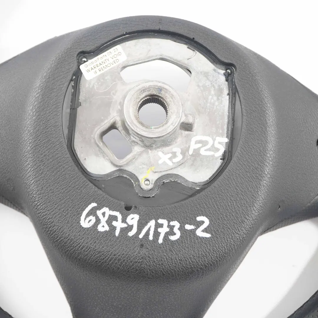 NUEVO Cuero Negro Volante Negro Hilos 6793031 para BMW X3 F25 X4 F26 con número de pieza 6879173 BMW X3 F25 X4 F26 NUEVO Cuero Negro Volante Negro Hilos 6793031 - SKU 6879173-2 - Número de pieza 6879173