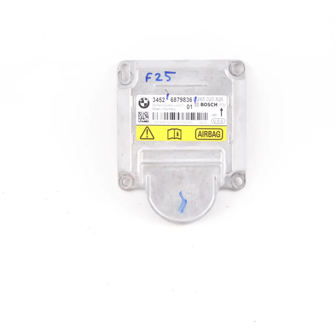 Airbag Module BMW F20 F21 LCI F30 F31 F32 ECU Control Unit Air Bag to with Part number 6879836 Airbag Module BMW F20 F21 LCI F30 F31 F32 ECU Control Unit Air Bag - SKU 6879836 - Part number 6879836
