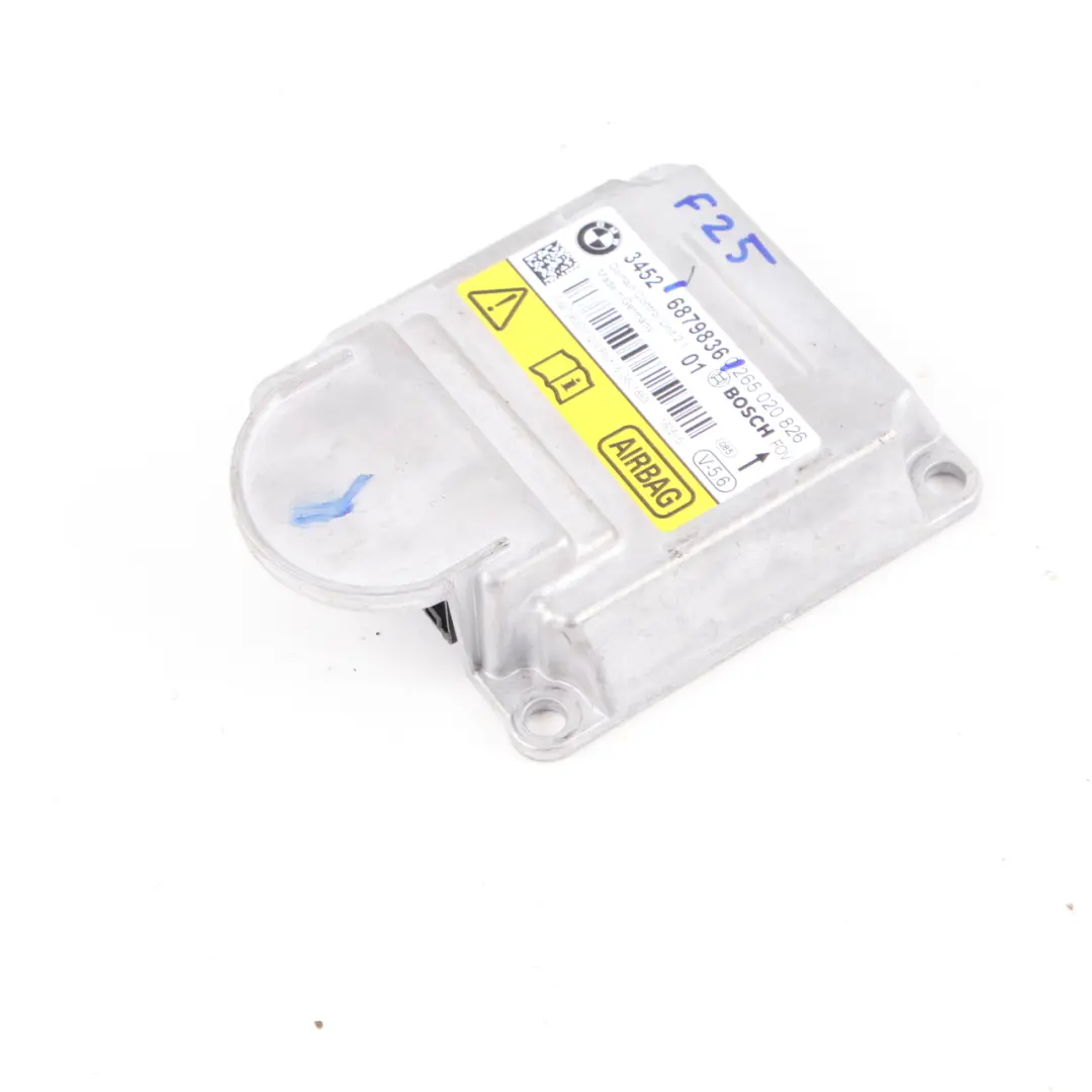 Airbag Module BMW F20 F21 LCI F30 F31 F32 ECU Control Unit Air Bag to with Part number 6879836 Airbag Module BMW F20 F21 LCI F30 F31 F32 ECU Control Unit Air Bag - SKU 6879836 - Part number 6879836