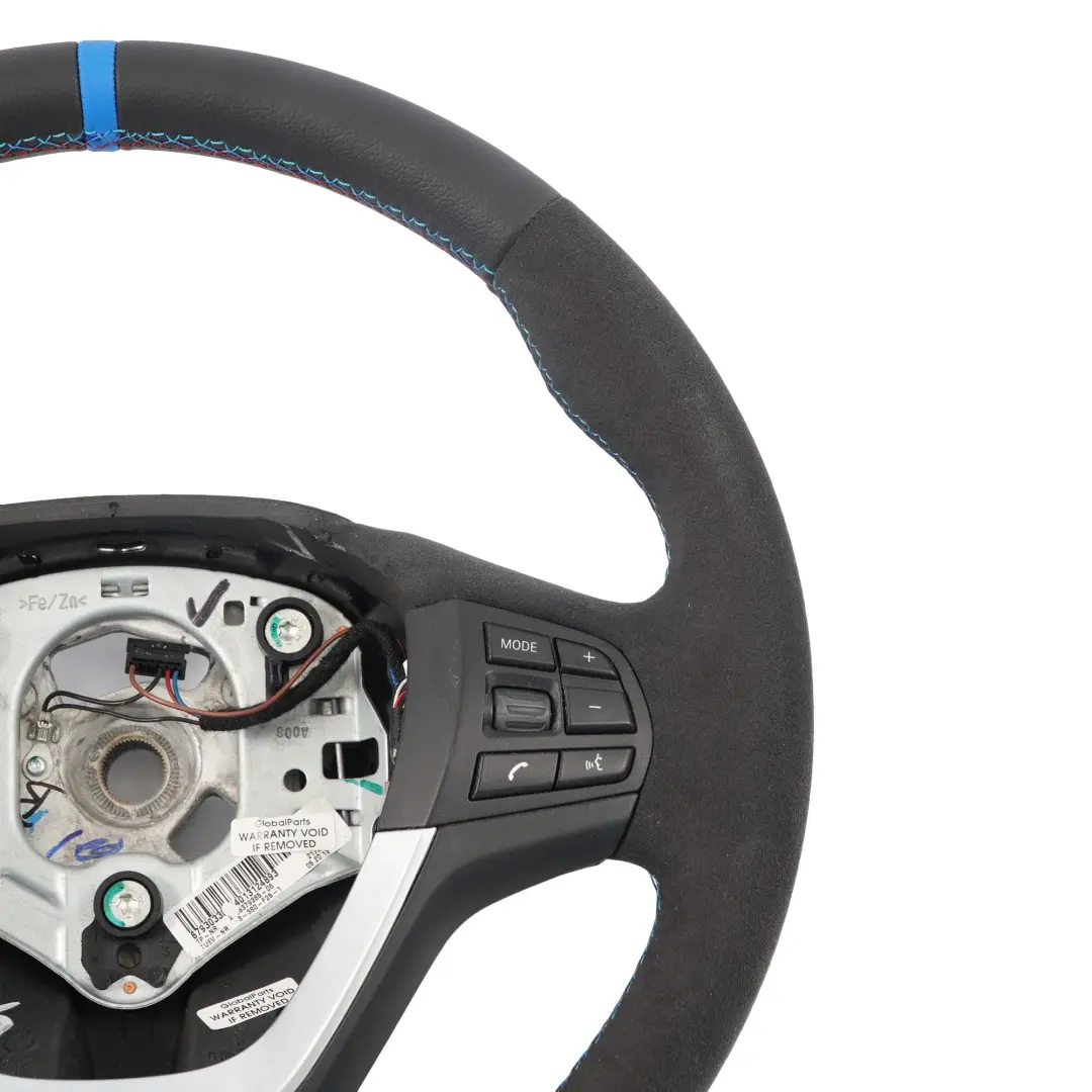 Steering Wheel BMW X3 F25 X4 F26 NEW Black Leather / Alcantara 6793033 to Sport with Part number 6879924 Sport Steering Wheel BMW X3 F25 X4 F26 NEW Black Leather / Alcantara 6793033 - SKU 6879924-1 - Part number 6879924