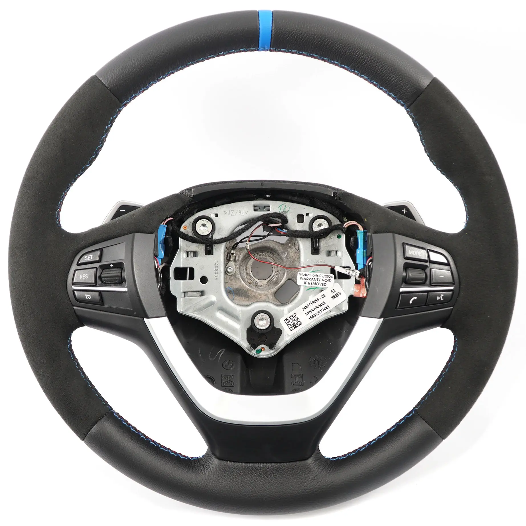 BMW X3 F25 NUOVO Sport Pelle nera / Alcantara Volante Cambio al volante