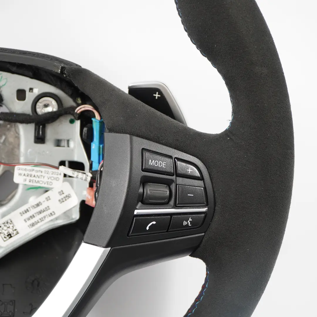 Kierownica Sport NOWA Czarna Skóra Alkantara Łopatki do BMW X3 F25 o numerze 6879926 BMW X3 F25 Kierownica Sport NOWA Czarna Skóra Alkantara Łopatki - SKU 6879926-1 - Numer Części 6879926