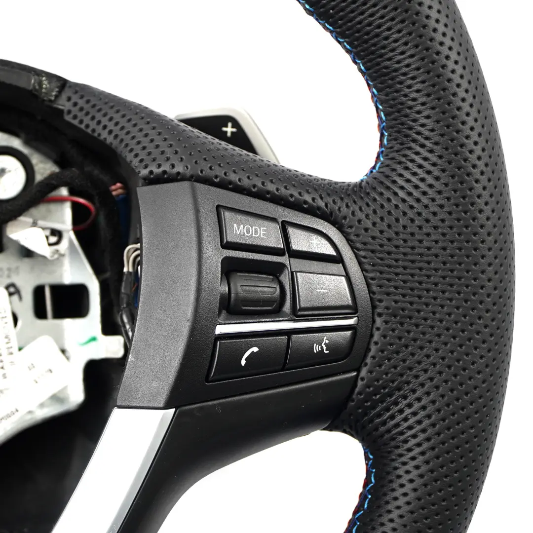 NUEVO Sport Negro Volante de cuero Palanca de cambio para BMW X3 F25 X4 F26 con número de pieza 6879926 BMW X3 F25 X4 F26 NUEVO Sport Negro Volante de cuero Palanca de cambio - SKU 6879926-2 - Número de pieza 6879926