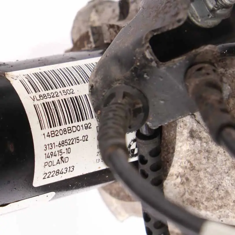 BMW i3 I01 Front Suspension Left N/S Leg Spring Strut Wheel Hub Caliper Axle - SKU 6880097 - Part number 6880097