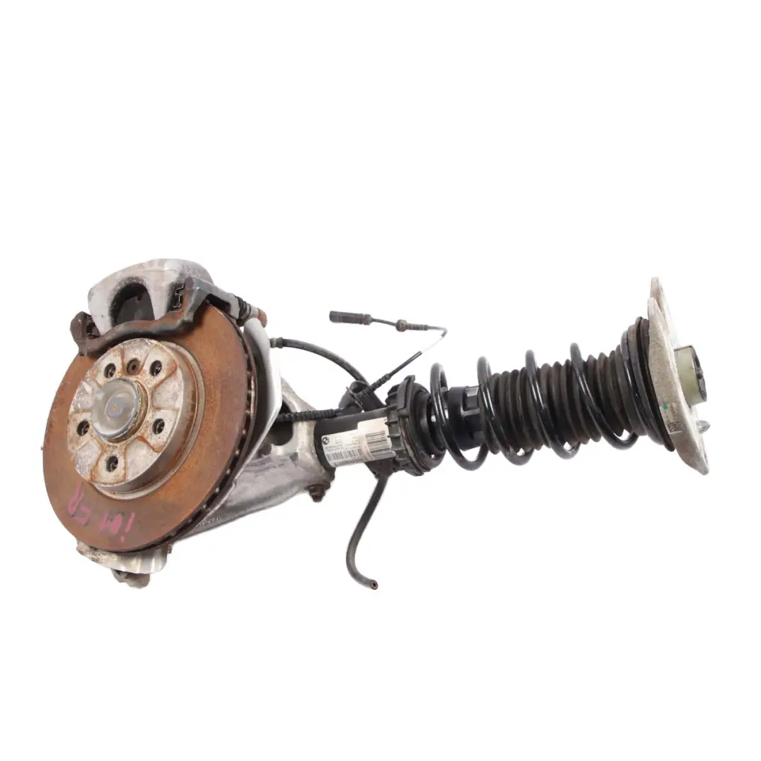 BMW i3 I01 Front Suspension Right O/S Leg Spring Strut Wheel Hub Caliper Axle - SKU 6880098 - Part number 6880098
