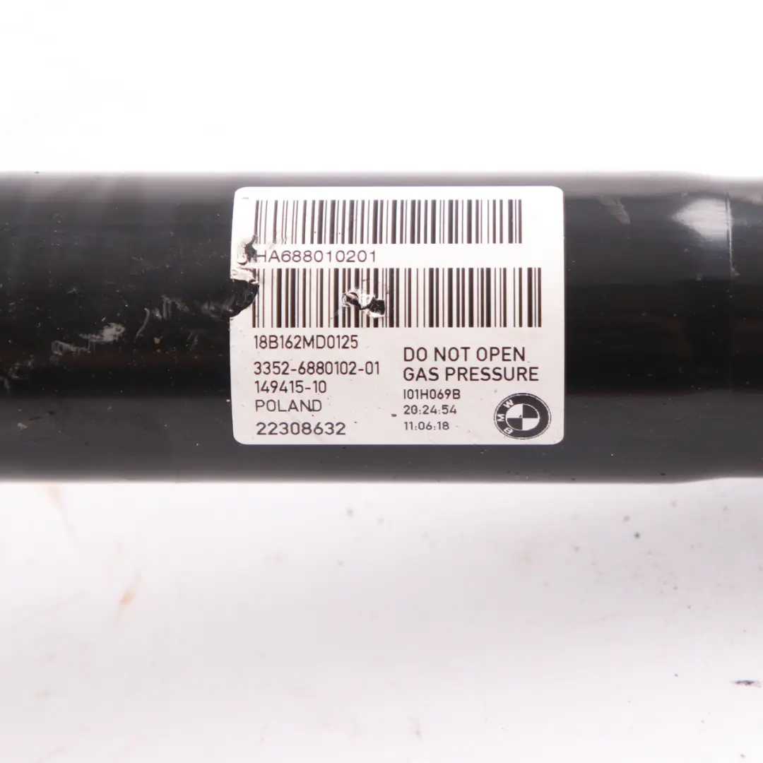 Strut BMW i3 I01 REx Left N/S Suspension Shock Absorber to Rear Spring with Part number 6880102 Rear Spring Strut BMW i3 I01 REx Left N/S Suspension Shock Absorber - SKU 6880102 - Part number 6880102