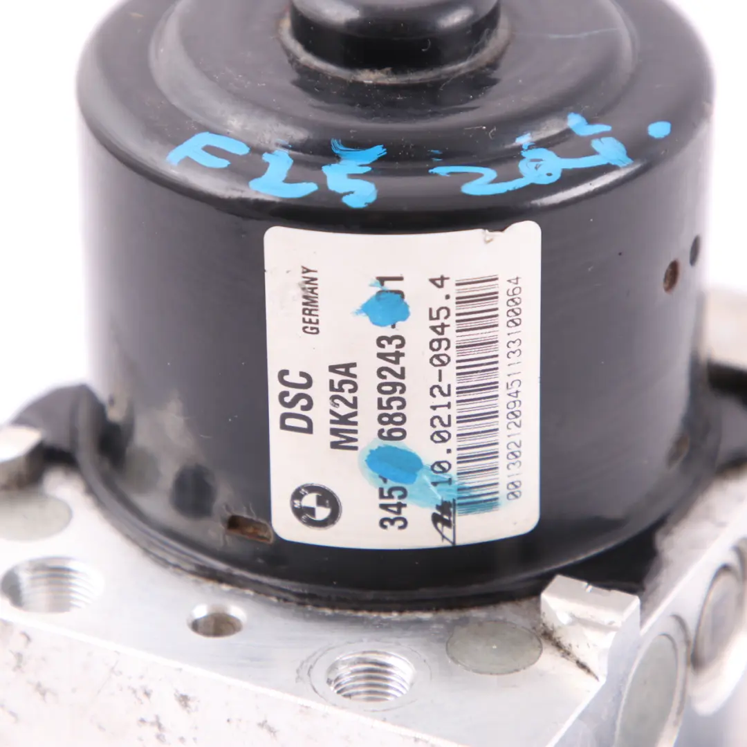  Unité Hydraulique BMW X3 F25 X4 F26 Commande Pompe ABS DXC 6859243 - SKU 6881325 - Numéro de pièce 6881325