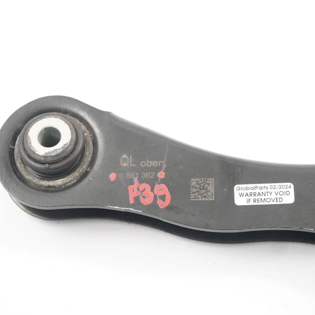 Assale posteriore Sospensione braccio superiore destra sinistra per BMW F39 F44 con numero di parte 6881362 BMW F39 F44 Assale posteriore Sospensione braccio superiore destra sinistra - SKU 6881362 - Numero di parte 6881362