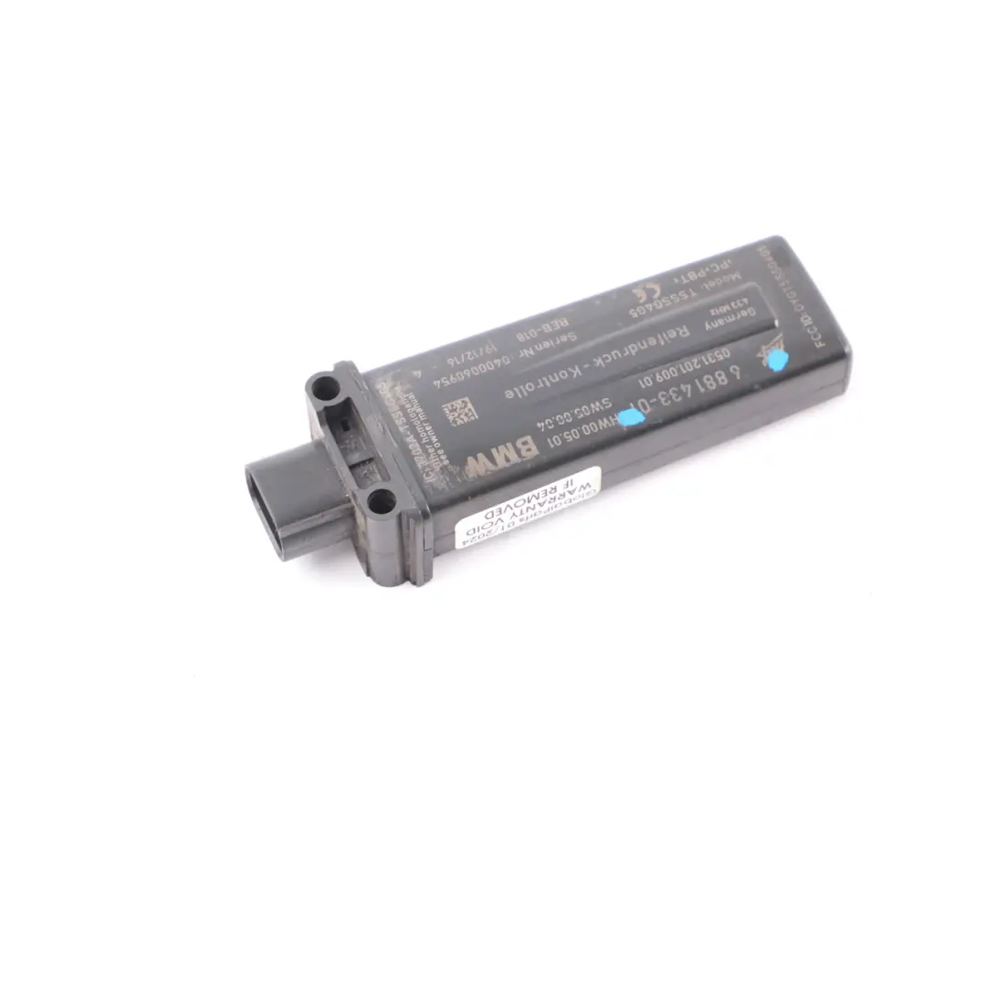 BMW X3 F25 X4 F26 F82 M4 Tyre Pressure RDC Control Unit Wheel Module - SKU 6881433 - Part number 6881433