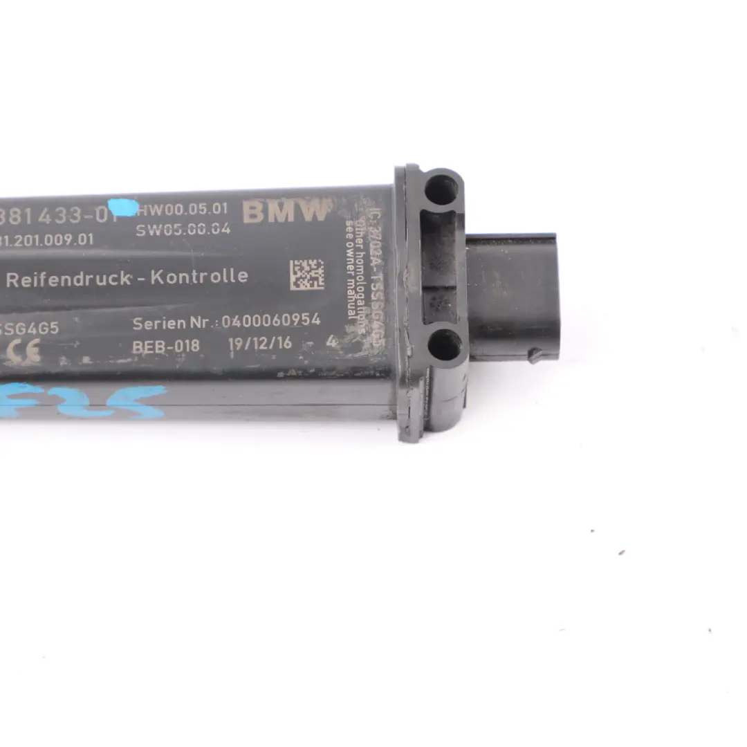 BMW X3 F25 X4 F26 F82 M4 Tyre Pressure RDC Control Unit Wheel Module - SKU 6881433 - Part number 6881433