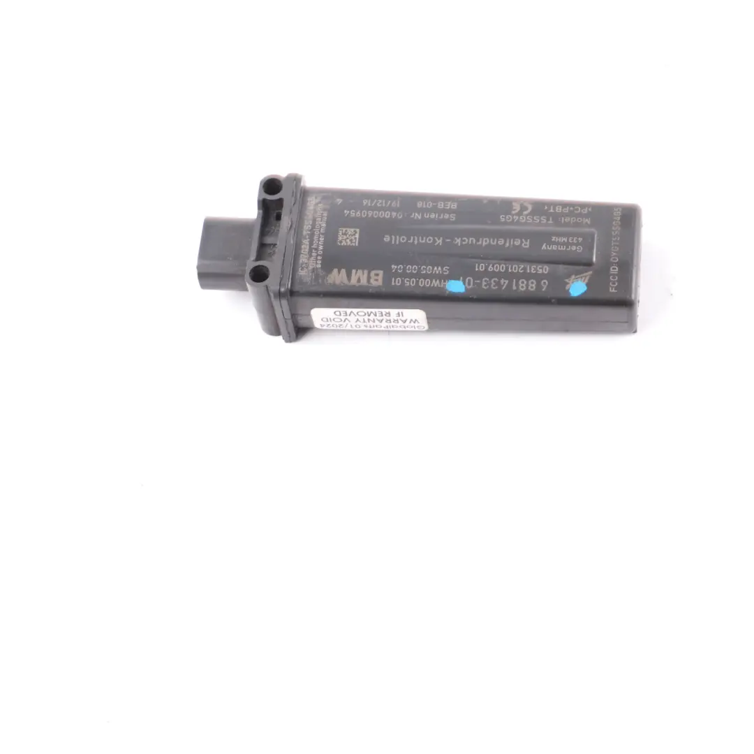 BMW X3 F25 X4 F26 F82 M4 Tyre Pressure RDC Control Unit Wheel Module - SKU 6881433 - Part number 6881433