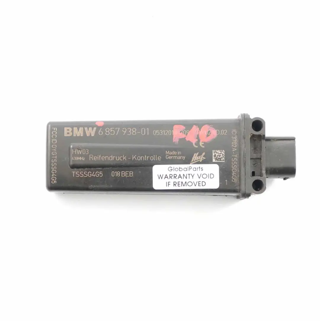 Reifendruck RDC Steuergerät Modul 6857938 für BMW F01 F07 F10 F11 mit Teilenummer 6881474 BMW F01 F07 F10 F11 Reifendruck RDC Steuergerät Modul 6857938 - SKU 6881474 - Teilenummer 6881474