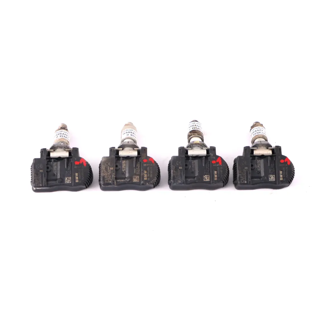 Genuine BMW Tyre Pressure Wheel Module TPMS Sensor RDC 433MHZ Set Of 4 - SKU 6881891-1 - Part number 6881891