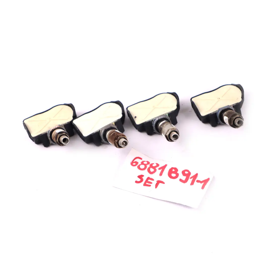  Genuine BMW Tyre Pressure Wheel Module TPMS Sensor RDC 433MHZ Set Of 4 - SKU 6881891-1 - Part number 6881891