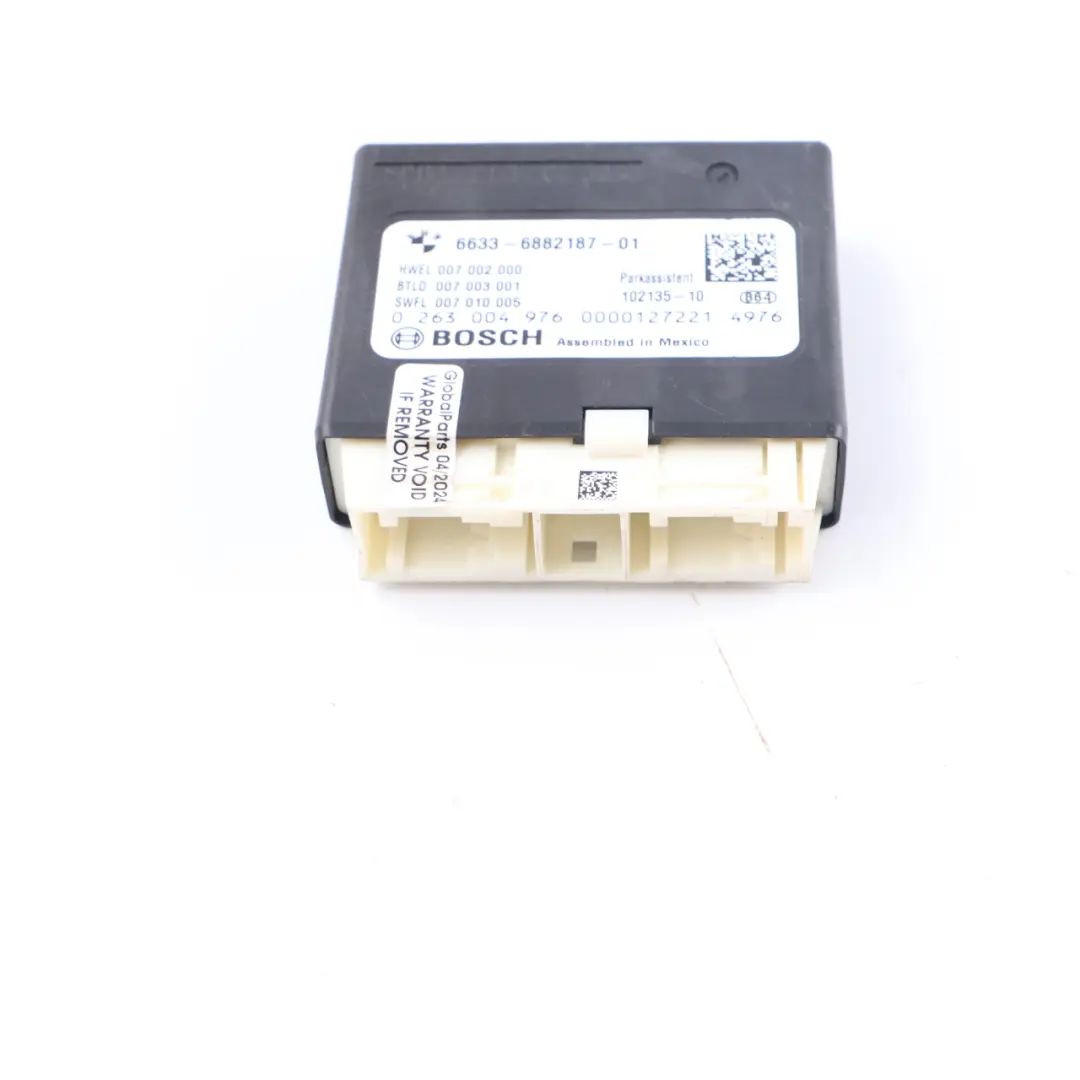 Parking Assistance Control Module BMW F20 F22 F30 Parking Distance Unit to with Part number 6882187 Parking Assistance Control Module BMW F20 F22 F30 Parking Distance Unit - SKU 6882187 - Part number 6882187
