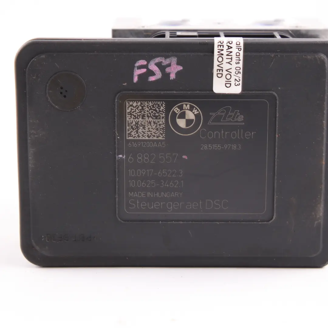 Bomba freno Mini F55 F56 Unidad frenado hidráulico ABS Módulo 6882557 para con número de pieza 6882556 Bomba freno Mini F55 F56 Unidad frenado hidráulico ABS Módulo 6882557 - SKU 6882556 - Número de pieza 6882556