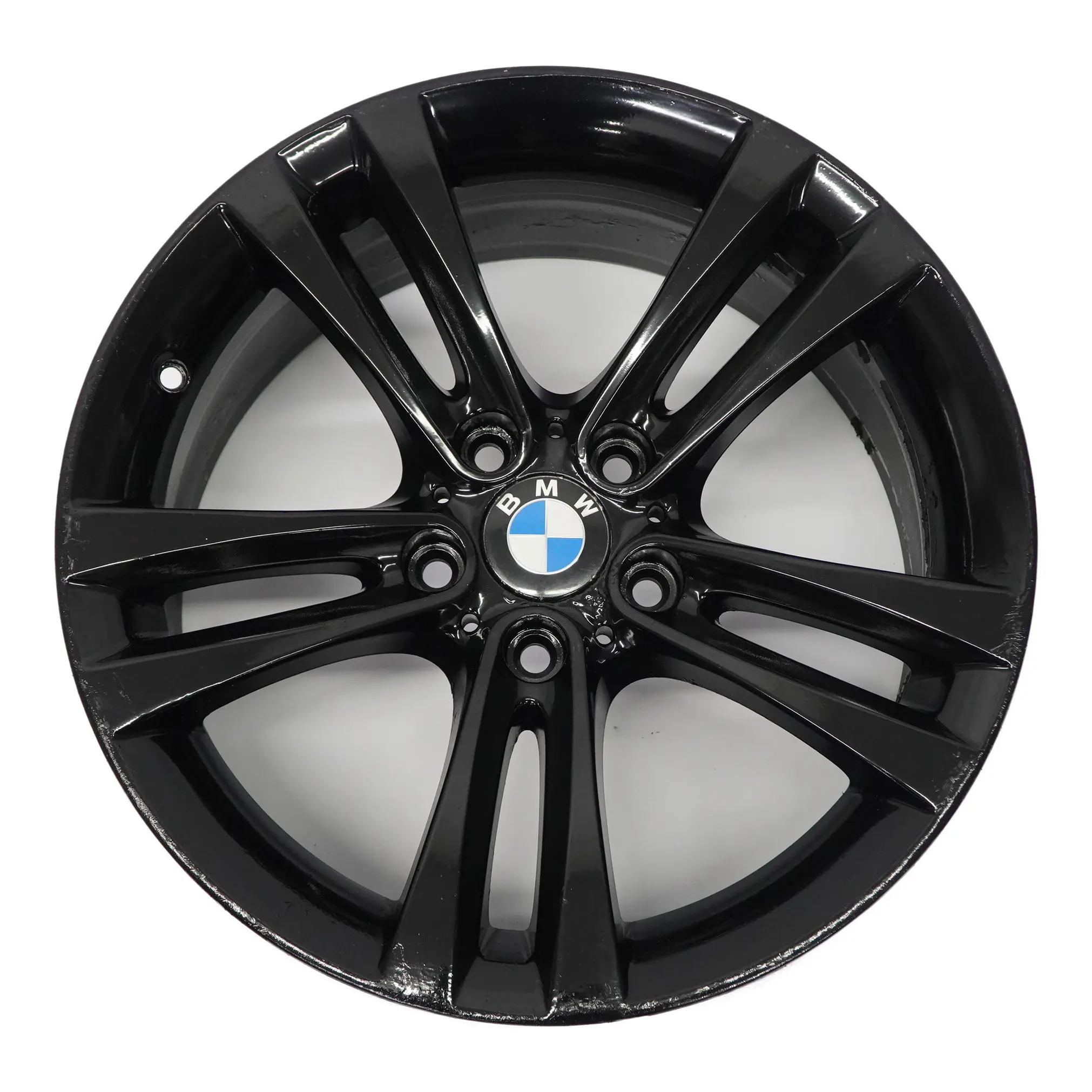 BMW F30 F31 F32 Cerchio in lega nero a doppie razze 397 18" 8J ET:34 6882588