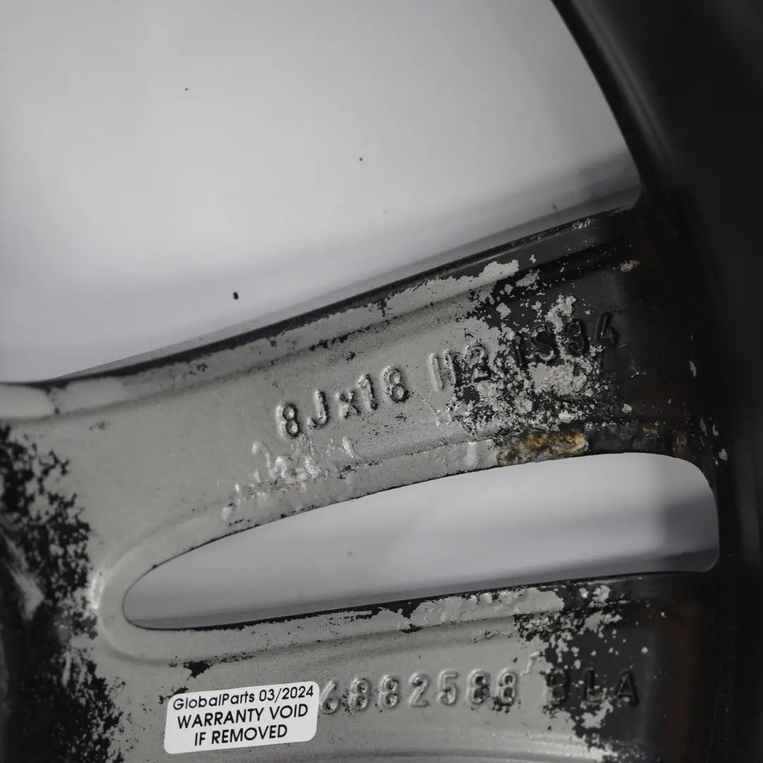 BMW F30 F31 F32 Cerchio in lega nero a doppie razze 397 18" 8J ET:34 - SKU 6882588-1 - Numero di parte 6882588