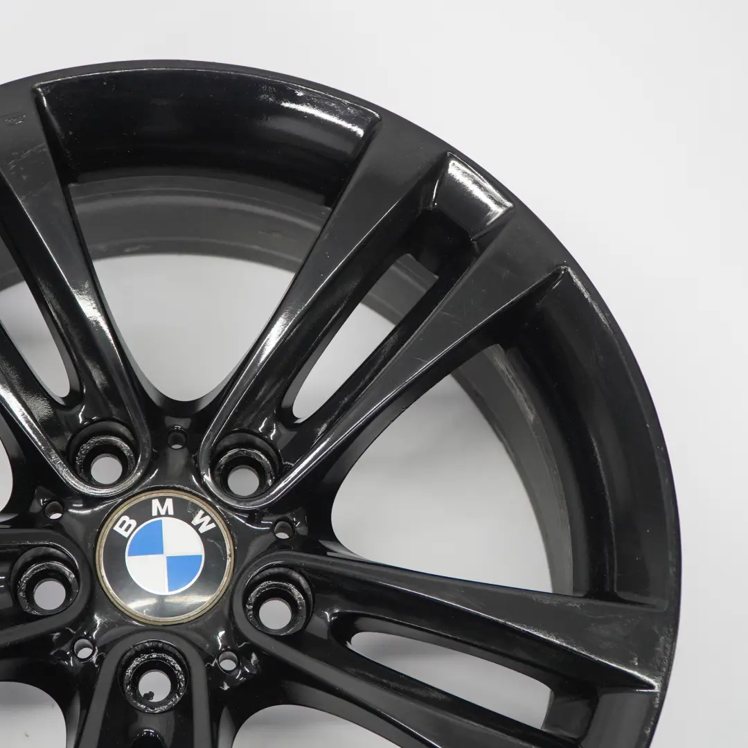 Cerchio in lega nero a doppie razze 397 18" 8J ET:34 per BMW F30 F31 F32 con numero di parte 6882588 BMW F30 F31 F32 Cerchio in lega nero a doppie razze 397 18" 8J ET:34 - SKU 6882588-2 - Numero di parte 6882588