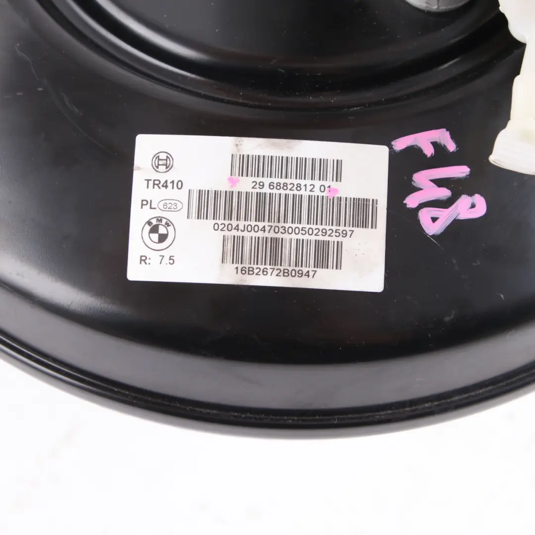 Brake Servo BMW X1 F48 Unit Master Cylinder Brake Booster Unit to with Part number 6882812 Brake Servo BMW X1 F48 Unit Master Cylinder Brake Booster Unit - SKU 6882812 - Part number 6882812