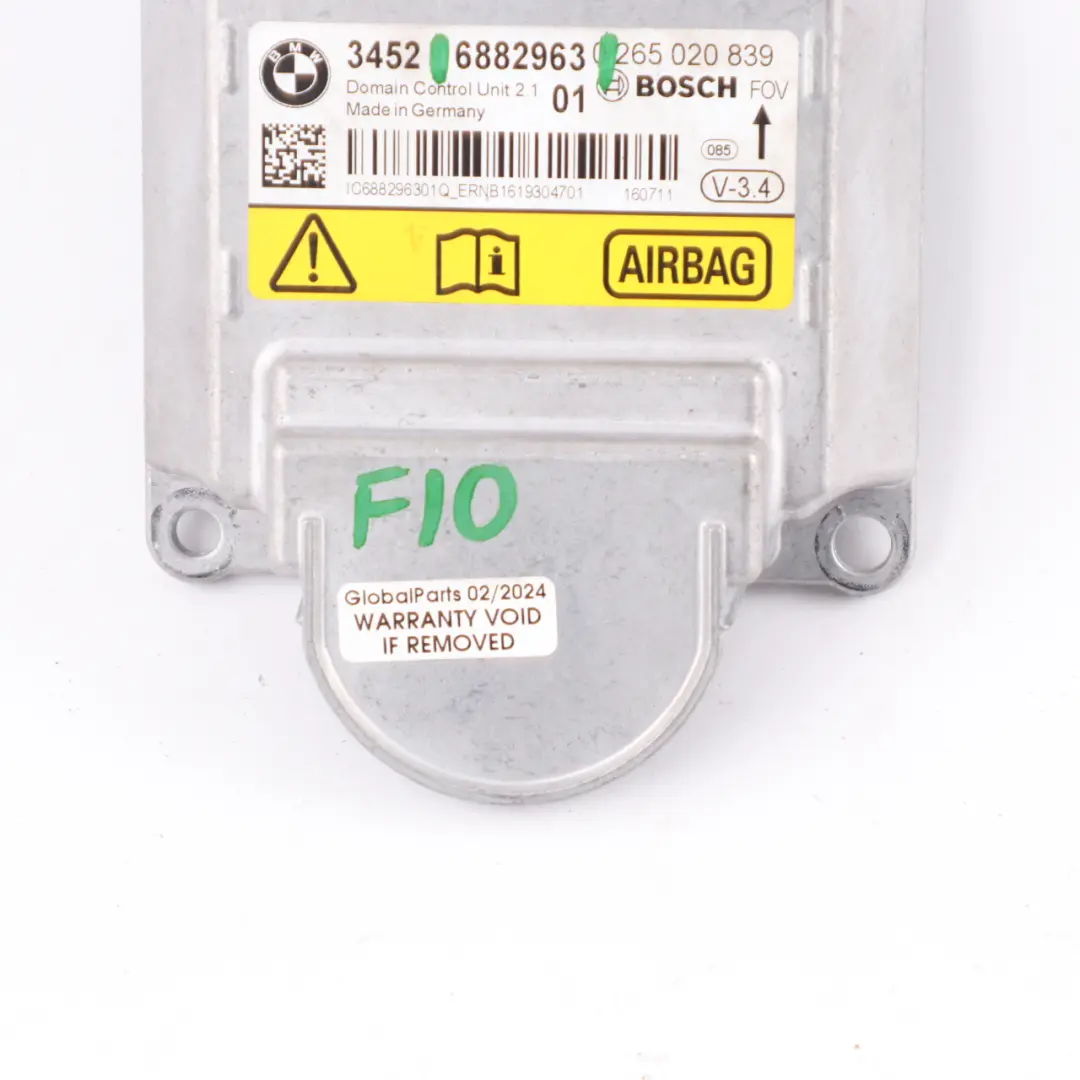  Luftmodul BMW F01 F02 LCI F07 GT F10 F11 F13 ECU ICM Steuergerät - SKU 6882963 - Teilenummer 6882963