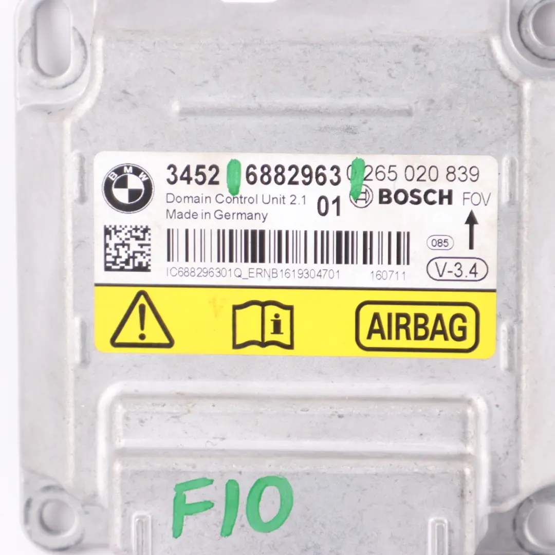 Modulo aria BMW F01 F02 LCI F07 GT F10 F11 F13 Unità controllo ICM ECU per con numero di parte 6882963 Modulo aria BMW F01 F02 LCI F07 GT F10 F11 F13 Unità controllo ICM ECU - SKU 6882963 - Numero di parte 6882963