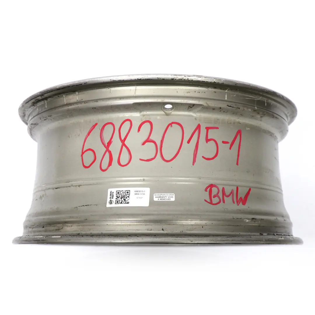 BMW F30 F31 Jante en alliage gris ferrique 19" 8,5J ET:47 Star Spoke 407 - SKU 6883015-1 - Numéro de pièce 6883015