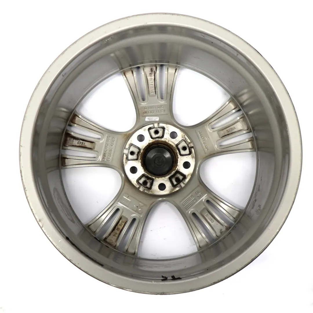 BMW F30 F31 Jante en alliage gris ferrique 19" 8,5J ET:47 Star Spoke 407 - SKU 6883015-1 - Numéro de pièce 6883015