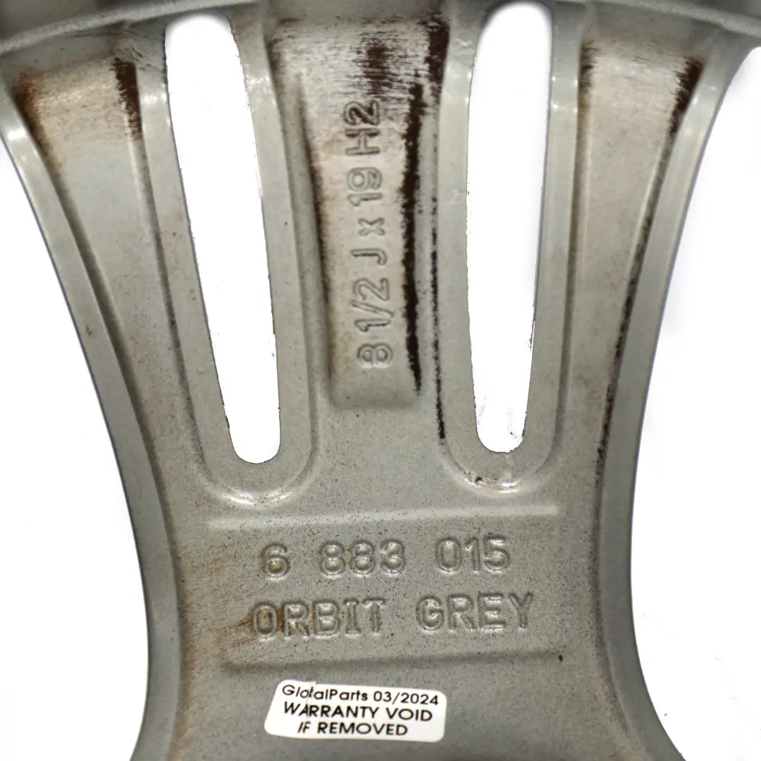 Jante en alliage gris ferrique 19" 8,5J ET:47 Star Spoke 407 pour BMW F30 F31 à propos du numéro de pièce 6883015 BMW F30 F31 Jante en alliage gris ferrique 19" 8,5J ET:47 Star Spoke 407 - SKU 6883015-1 - Numéro de pièce 6883015