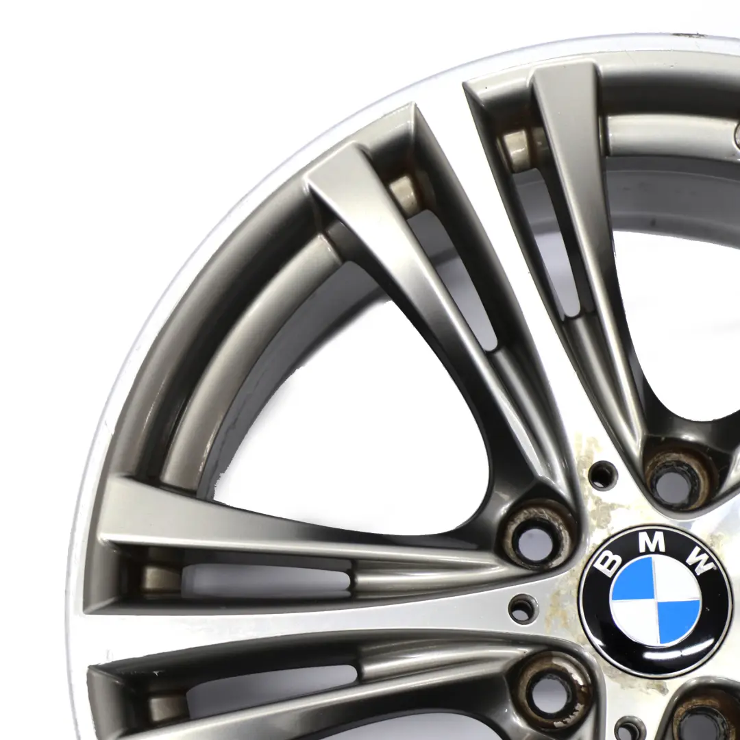 BMW F30 F31 Ferric Grey Wheel Alloy Rim 19" 8,5J ET:47 Star Spoke 407 - SKU 6883015-1 - Part number 6883015