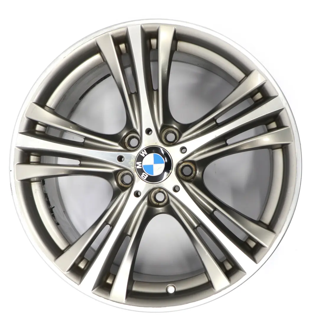 Jante en alliage gris ferrique 19" 8,5J ET:47 Star Spoke 407 pour BMW F30 F31 à propos du numéro de pièce 6883015 BMW F30 F31 Jante en alliage gris ferrique 19" 8,5J ET:47 Star Spoke 407 - SKU 6883015-2 - Numéro de pièce 6883015