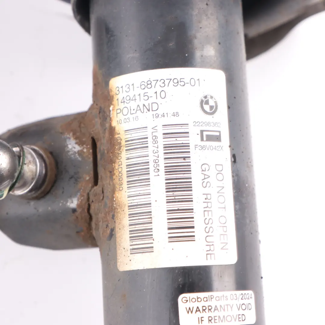 Strut Set Front Left Right N/O/S Shock Absorber 6873795 6873796 to BMW F36 Spring with Part number 6883323 BMW F36 Spring Strut Set Front Left Right N/O/S Shock Absorber 6873795 6873796 - SKU 6883323-1 - Part number 6883323