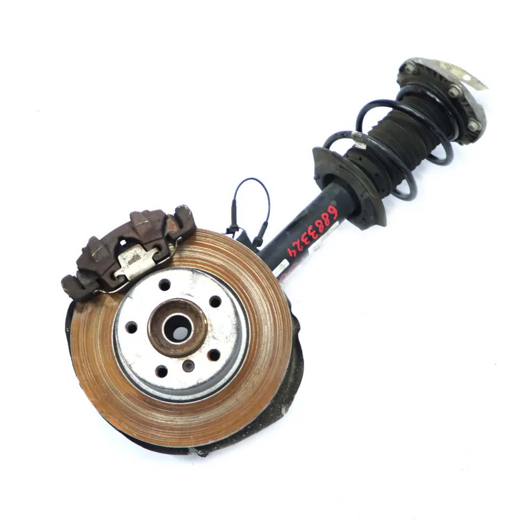 BMW F36 435dX N57Z Noga Zwrotnica Zawieszenia Sprężyna Hamulec Tarcza Prawa - SKU 6883324-1 - Numer Części 6883324