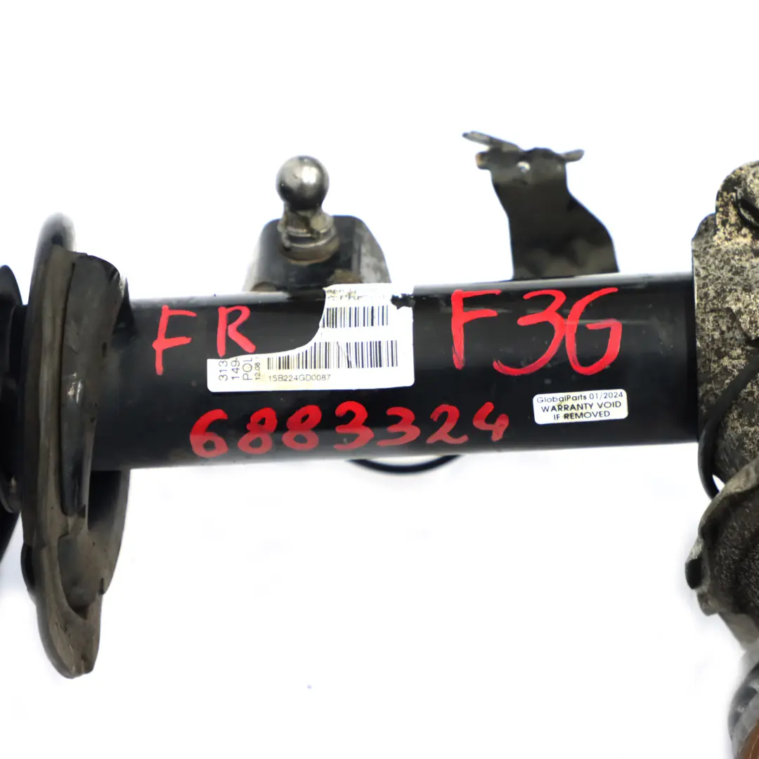 BMW F36 435dX N57Z Sospensione anteriore destra Molla Puntone Freno Disco - SKU 6883324-1 - Numero di parte 6883324