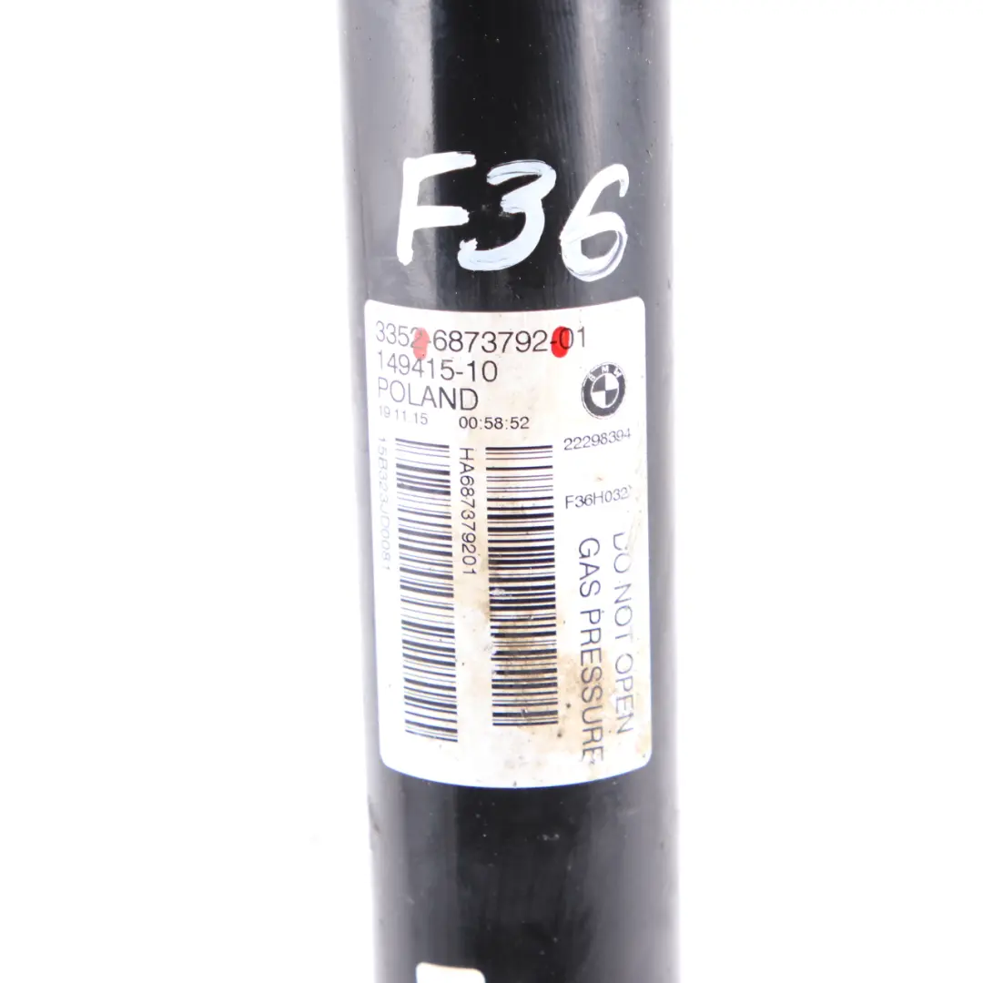 Puntal resorte trasero izquierdo derecho Suspensión Amortiguador para BMW F36 con número de pieza 6883336 BMW F36 Puntal resorte trasero izquierdo derecho Suspensión Amortiguador - SKU 6883336 - Número de pieza 6883336