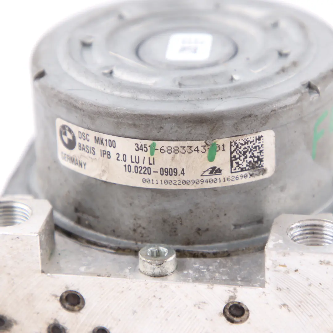 Pompe frein BMW X1 F48 F45 ABS contrôle freinage hydraulique 6883344 pour à propos du numéro de pièce 6883343 Pompe frein BMW X1 F48 F45 ABS contrôle freinage hydraulique 6883344 - SKU 6883343 - Numéro de pièce 6883343