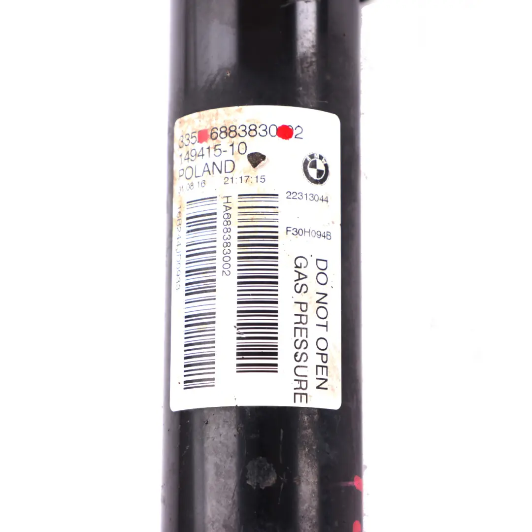 Strut Shock Absorber Left Right N/O/S to BMW F30 LCI Saloon Rear Spring with Part number 6883830 BMW F30 LCI Saloon Rear Spring Strut Shock Absorber Left Right N/O/S - SKU 6883830 - Part number 6883830