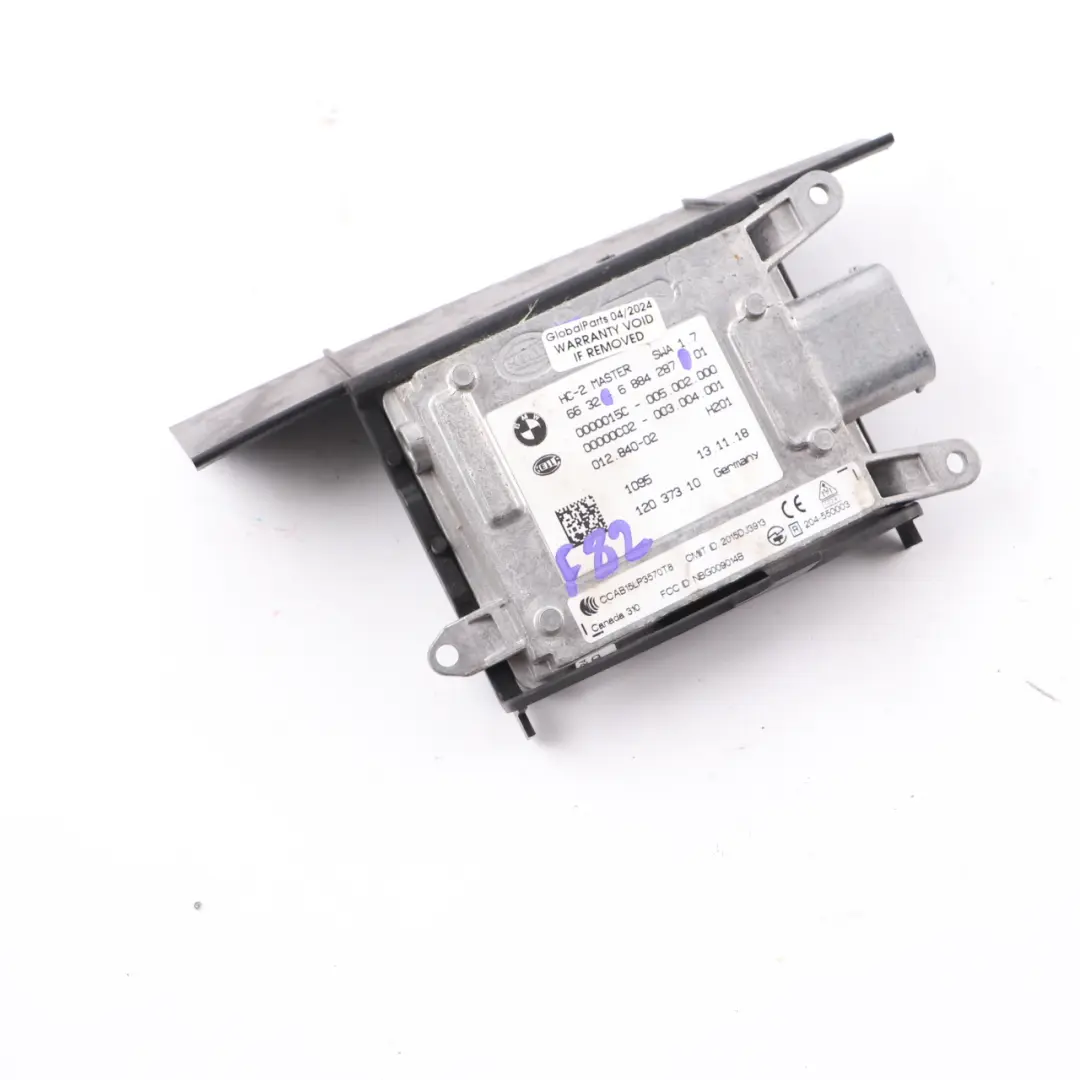 Sensor BMW F82 F80 F34 Lane Change Warning Module Master Rear Right O/S to with Part number 6884287 Sensor BMW F82 F80 F34 Lane Change Warning Module Master Rear Right O/S - SKU 6884287 - Part number 6884287