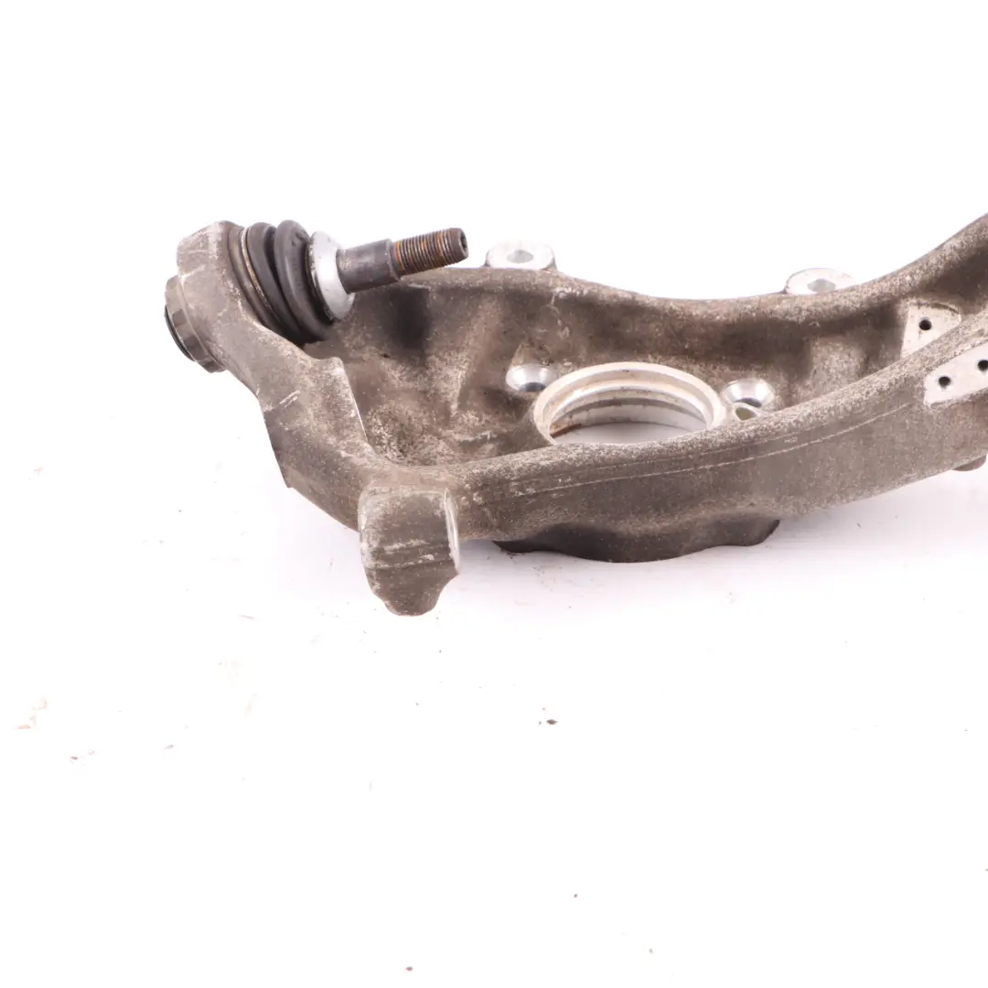 Carrier BMW G11 G32 Front Left N/S Axle Suspension Knuckle Mount to Wheel with Part number 6884379 Wheel Carrier BMW G11 G32 Front Left N/S Axle Suspension Knuckle Mount - SKU 6884379 - Part number 6884379