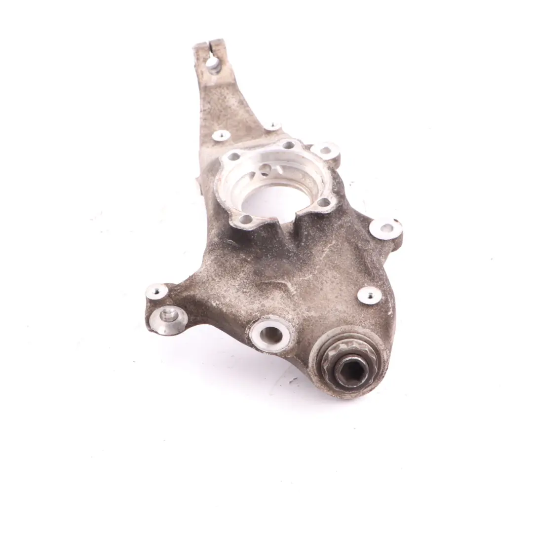 Carrier BMW G11 G32 Front Left N/S Axle Suspension Knuckle Mount to Wheel with Part number 6884379 Wheel Carrier BMW G11 G32 Front Left N/S Axle Suspension Knuckle Mount - SKU 6884379 - Part number 6884379