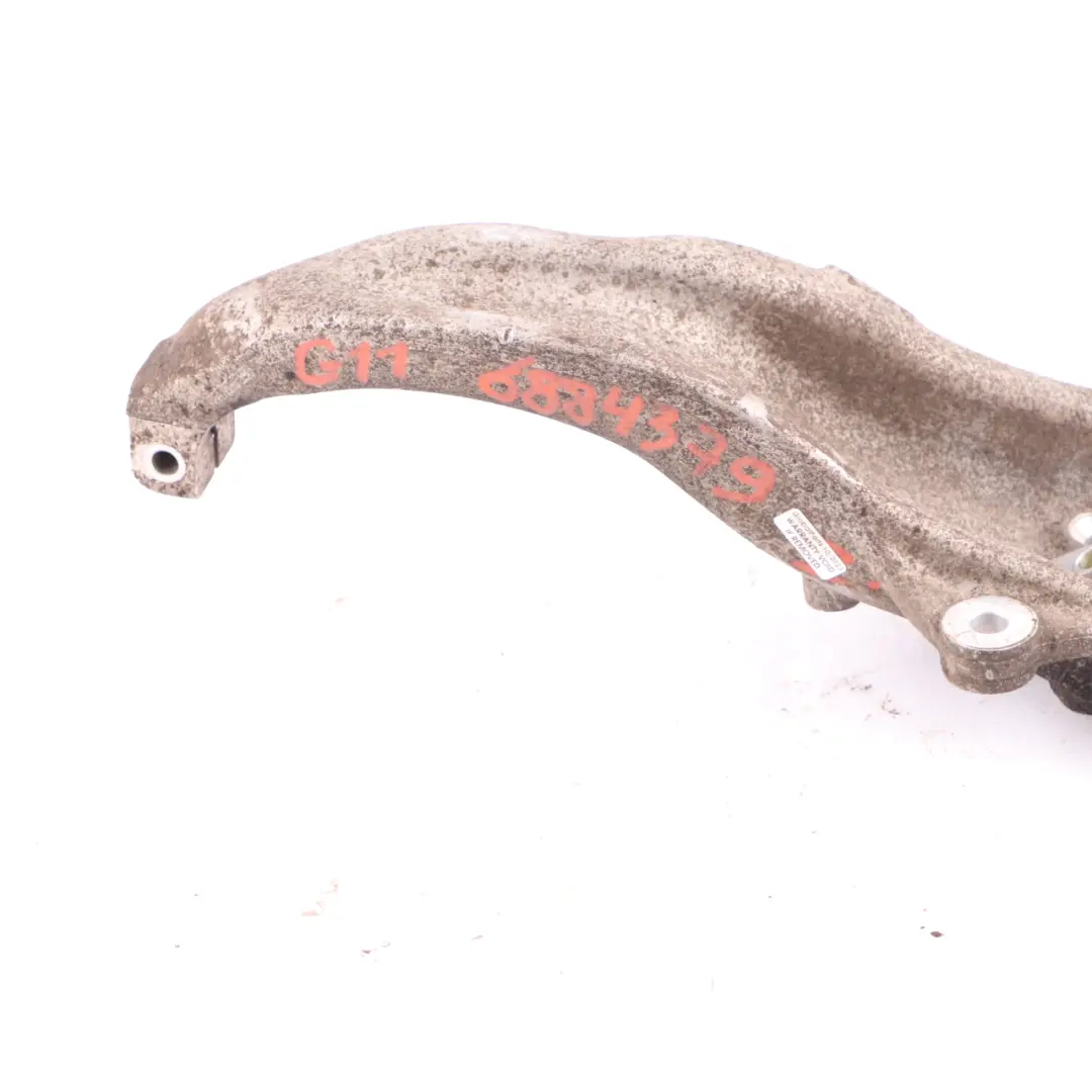 Carrier BMW G11 G32 Front Left N/S Axle Suspension Knuckle Mount to Wheel with Part number 6884379 Wheel Carrier BMW G11 G32 Front Left N/S Axle Suspension Knuckle Mount - SKU 6884379 - Part number 6884379