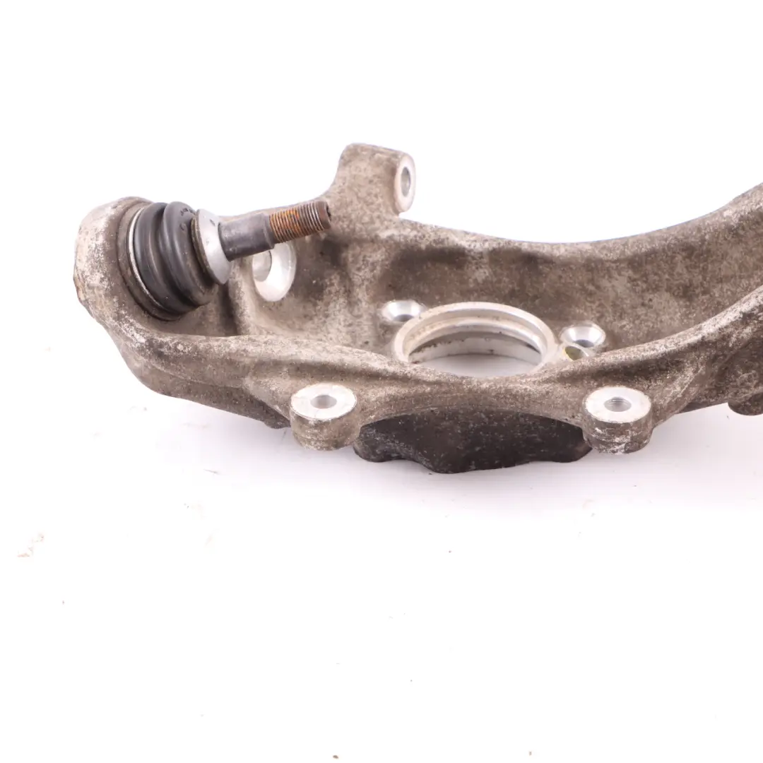 Carrier BMW G11 G32 Front Right O/S Axle Suspension Knuckle Mount to Wheel with Part number 6884380 Wheel Carrier BMW G11 G32 Front Right O/S Axle Suspension Knuckle Mount - SKU 6884380 - Part number 6884380