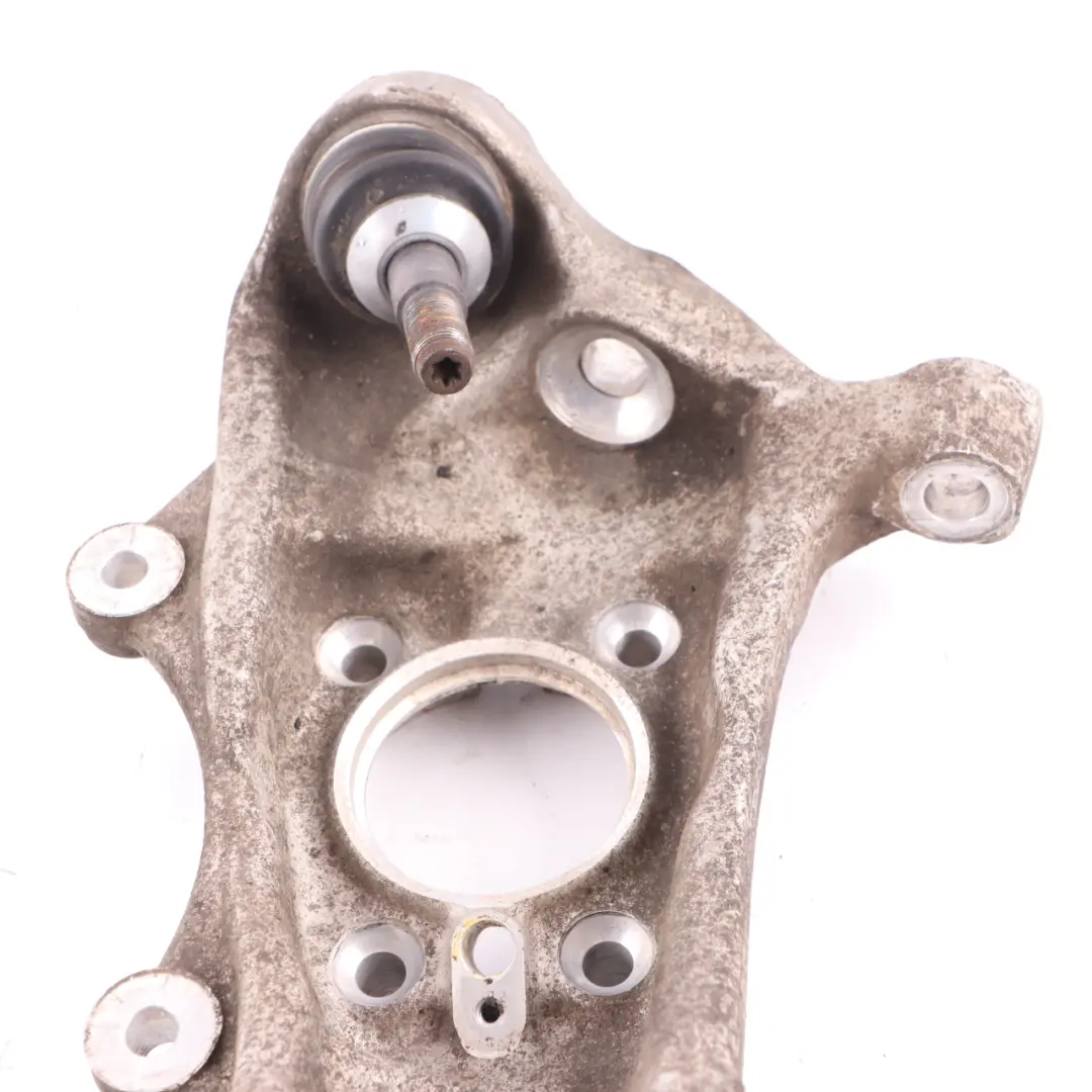 Carrier BMW G11 G32 Front Right O/S Axle Suspension Knuckle Mount to Wheel with Part number 6884380 Wheel Carrier BMW G11 G32 Front Right O/S Axle Suspension Knuckle Mount - SKU 6884380 - Part number 6884380