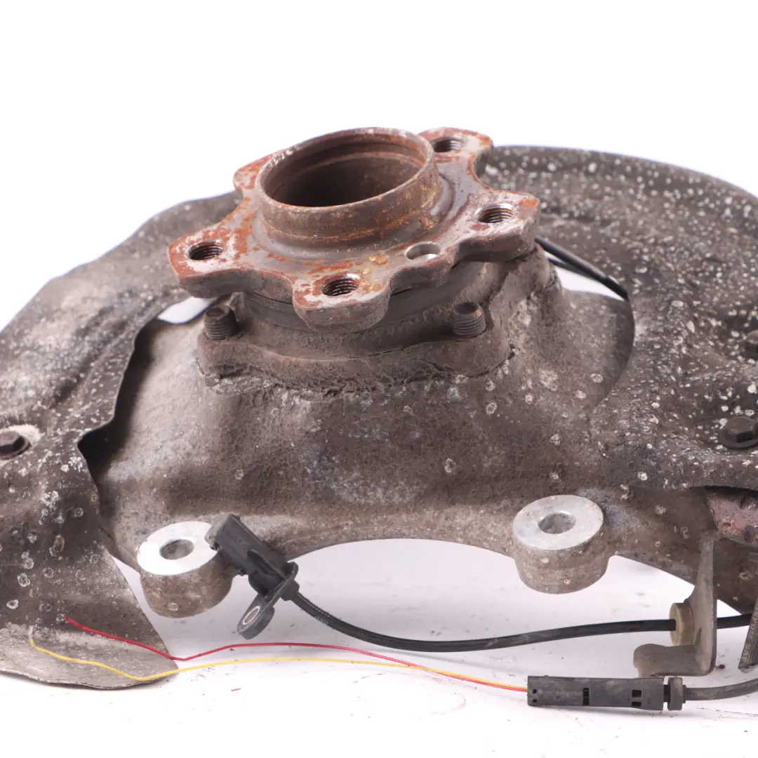 Carrier Front Left N/S Suspension Leg Axle Brake Wheel Hub to BMW G30 Wheel with Part number 6884383 BMW G30 Wheel Carrier Front Left N/S Suspension Leg Axle Brake Wheel Hub - SKU 6884383 - Part number 6884383