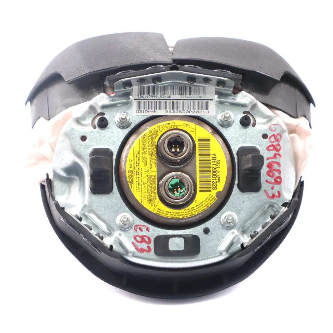 BMW X3 E83 M Sport Steering Wheel Driver's Side Module DAMAGED - SKU 6884669-3 - Part number 6884669