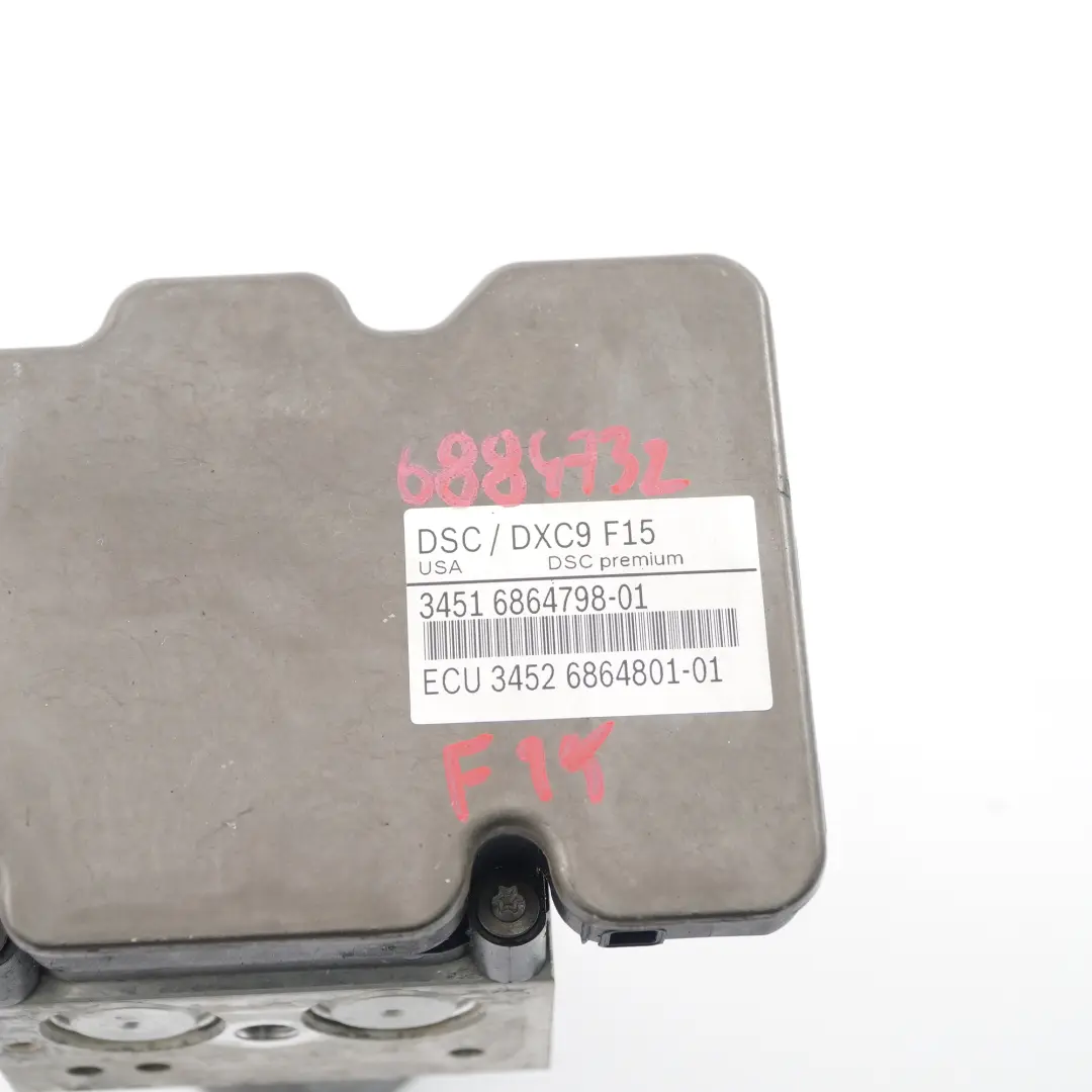 Unidad Hidráulica BMW X5 F15 X6 F16 DSC DXC Módulo de Control 6864798 6864801 para con número de pieza 6884732 Unidad Hidráulica BMW X5 F15 X6 F16 DSC DXC Módulo de Control 6864798 6864801 - SKU 6884732 - Número de pieza 6884732