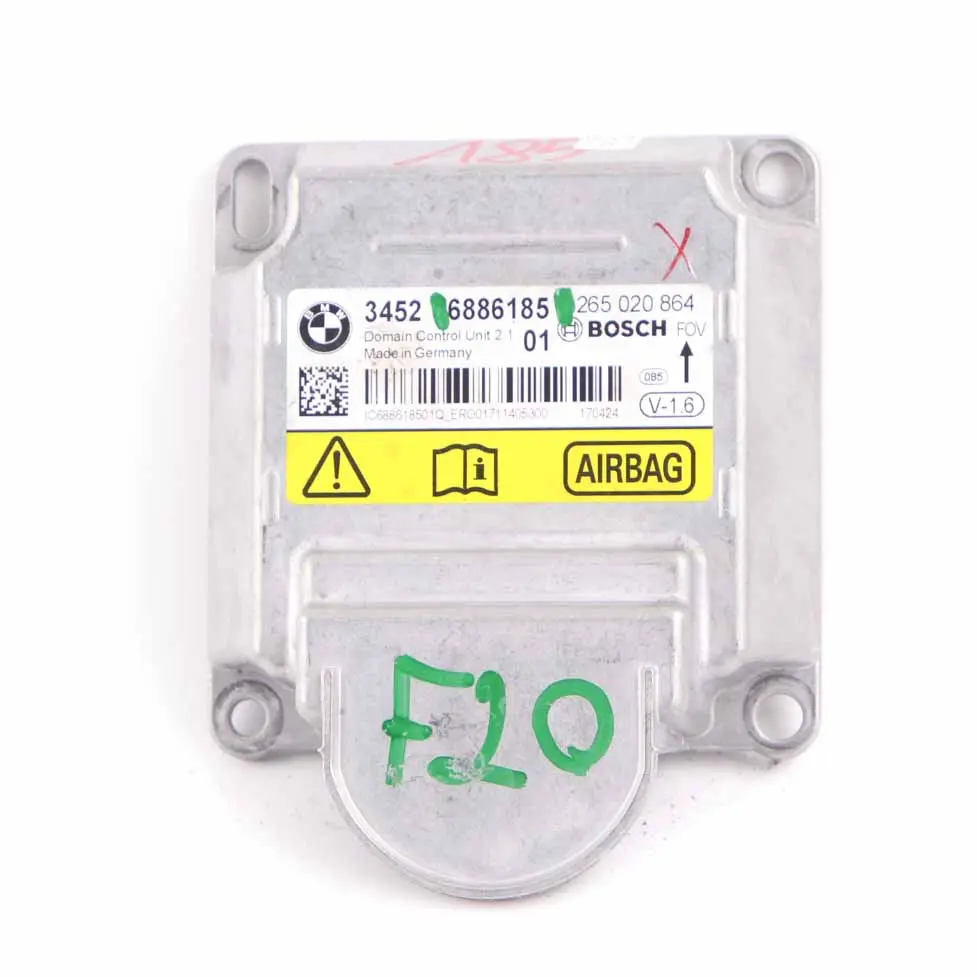  ICM Module BMW F20 F21 F30 F31 Crash Control Unit Airbag ECU 0265020864 - SKU 6886185 - Part number 6886185